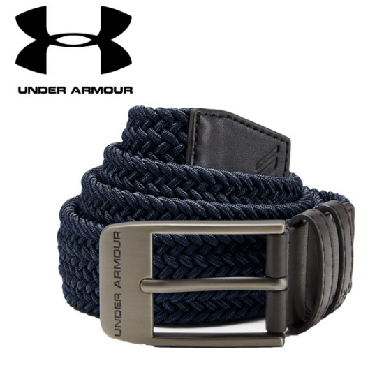 UNDER ARMOUR Men's Braided 2.0 Belt i gruppen Golfhandelen / Klær og sko / Golfklær herre / Sokker/Belter hos Golfhandelen Ltd (UNDER BELTE)